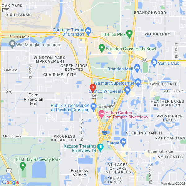 Torqued Custom Auto Detailing & Ceramic Coatings location map: 2829 US-301, Riverview, FL